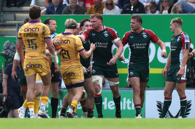 WATCH | Pollock tries to wind up Leicester giant… it doesn’t go to plan