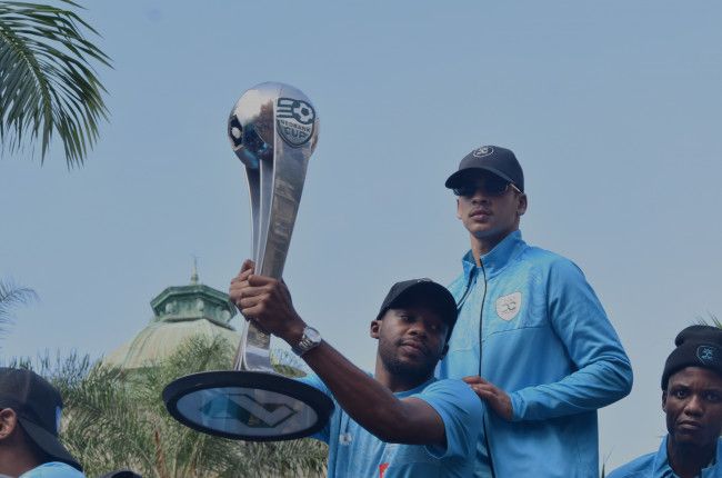 Durban City Paints eThekwini Blue With Nedbank Cup Trophy Parade