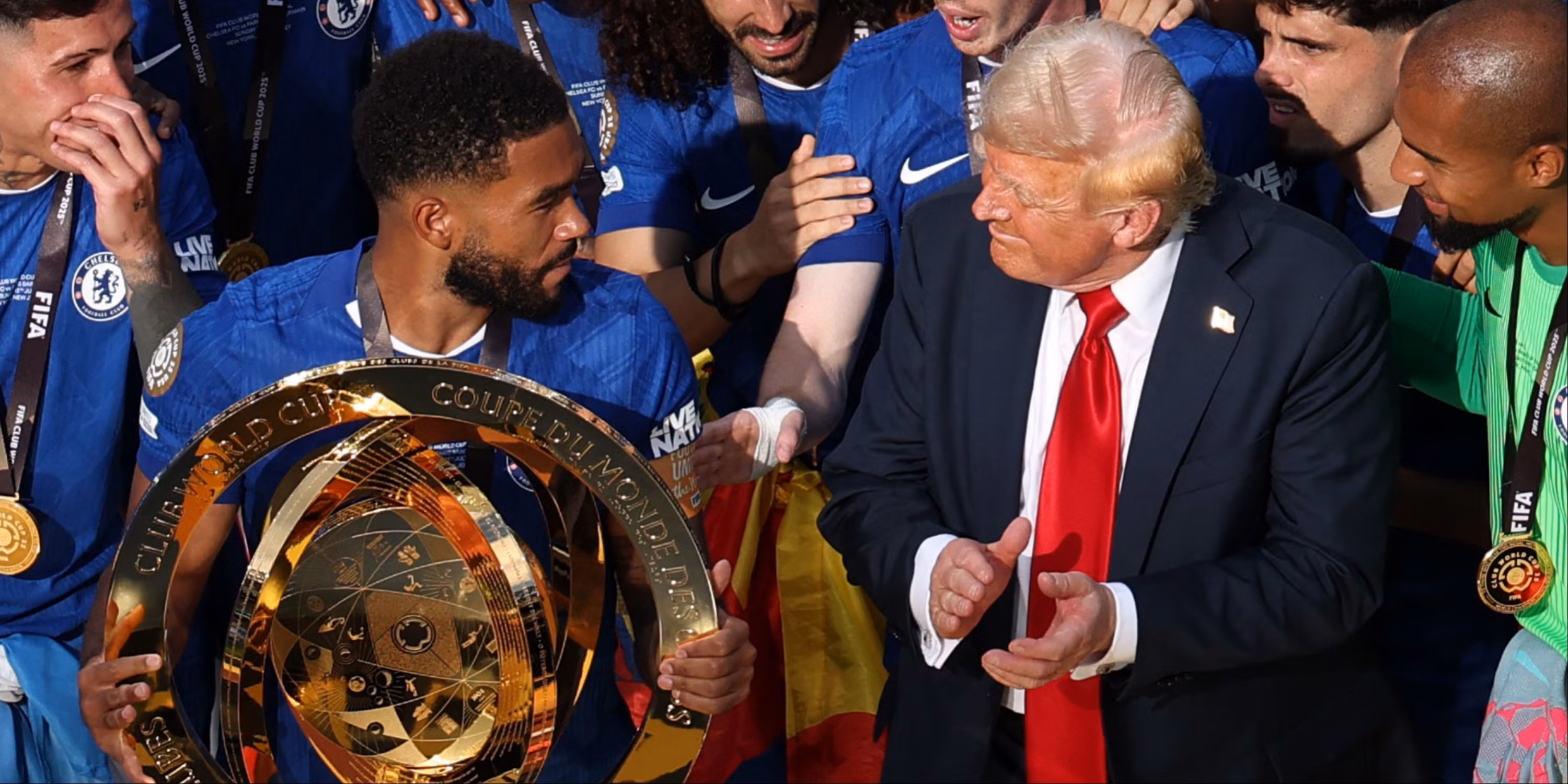 World Cup: Reece James Made Feelings on Donald Trump Presenting Trophy Clear