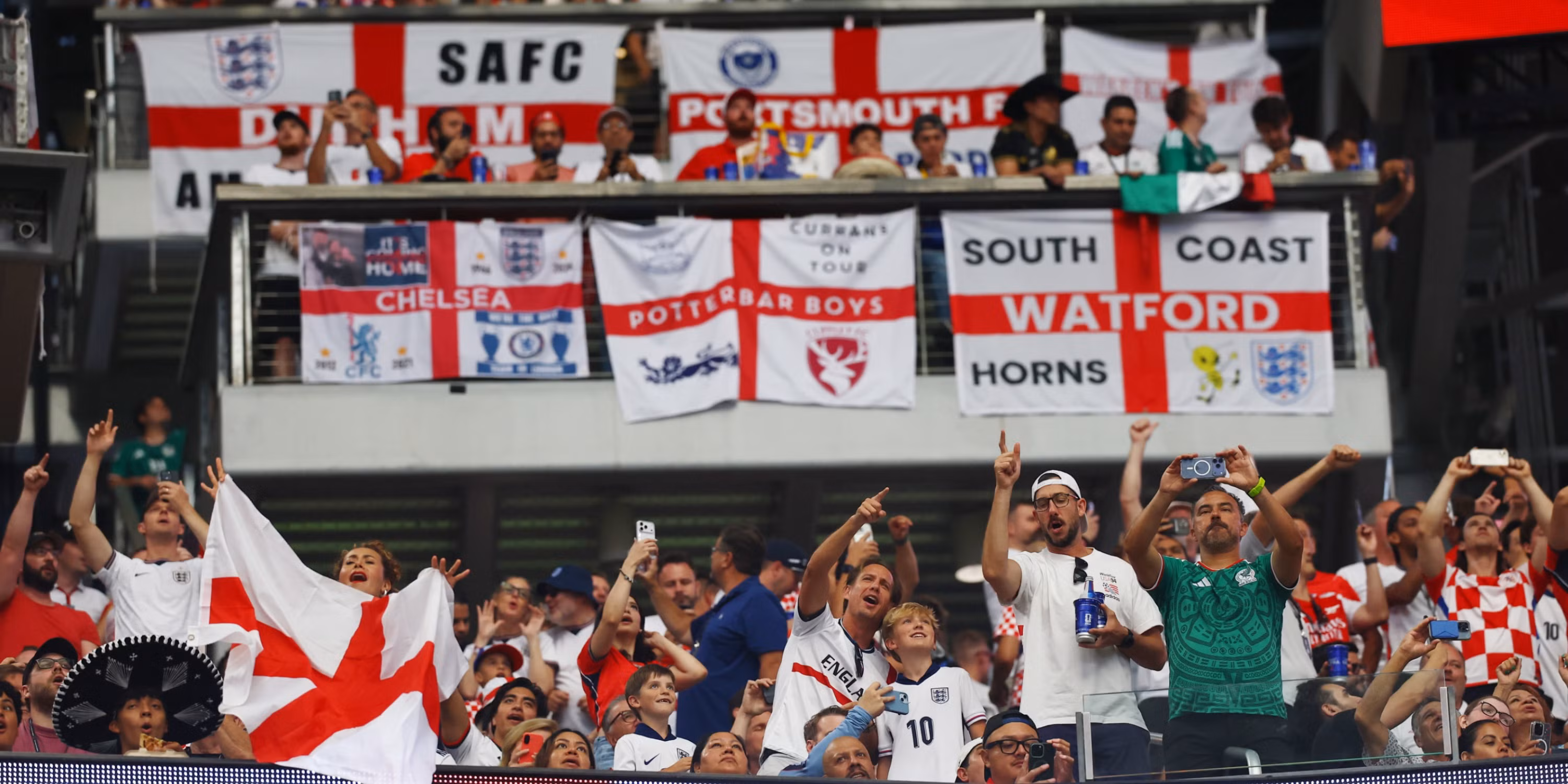 EFL Club Reacts as Fans Banned From Taking England Flag Into World Cup Stadiums