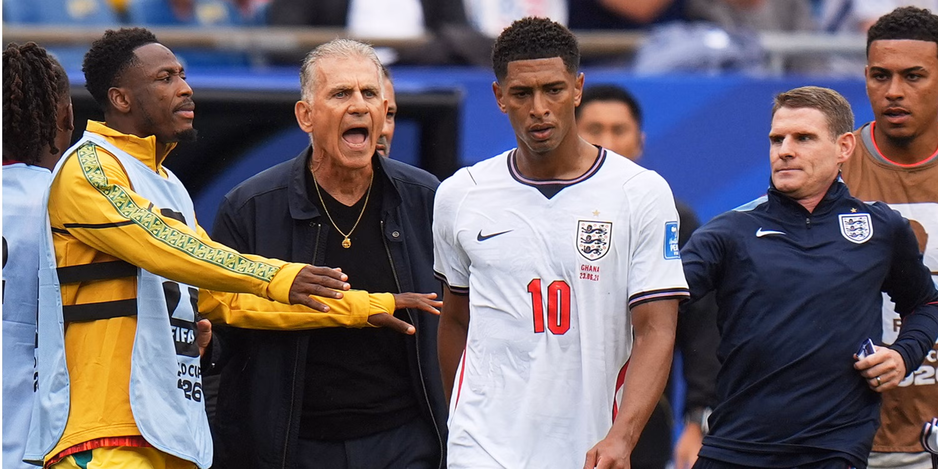 Carlos Queiroz Explains Jude Bellingham Altercation During England 0-0 Ghana