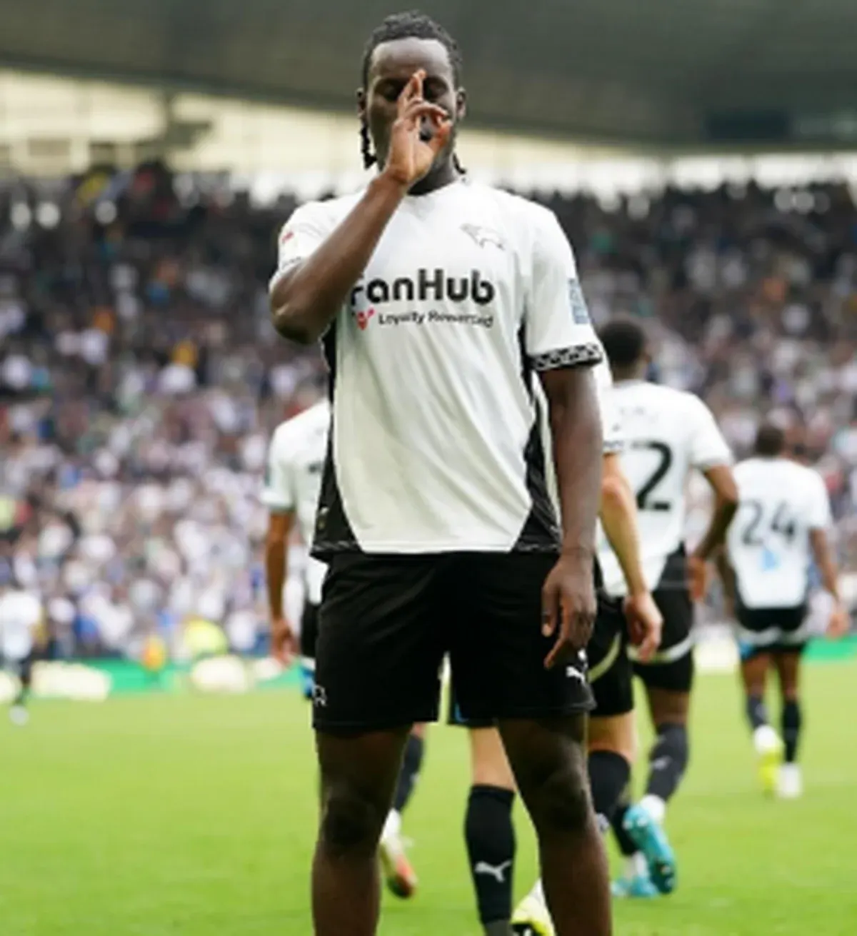 Retained list: Derby County make decisions on five Nigerians including Crystal Palace loanee