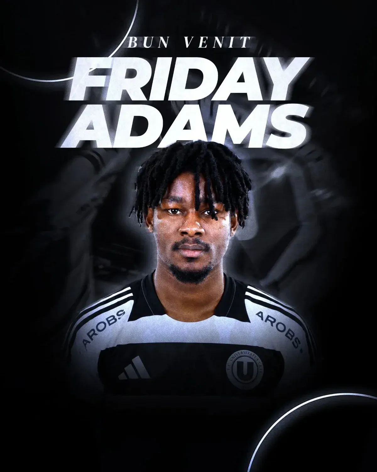 Confirmed: Adams joins Romanian club Universitatea Cluj on a free transfer