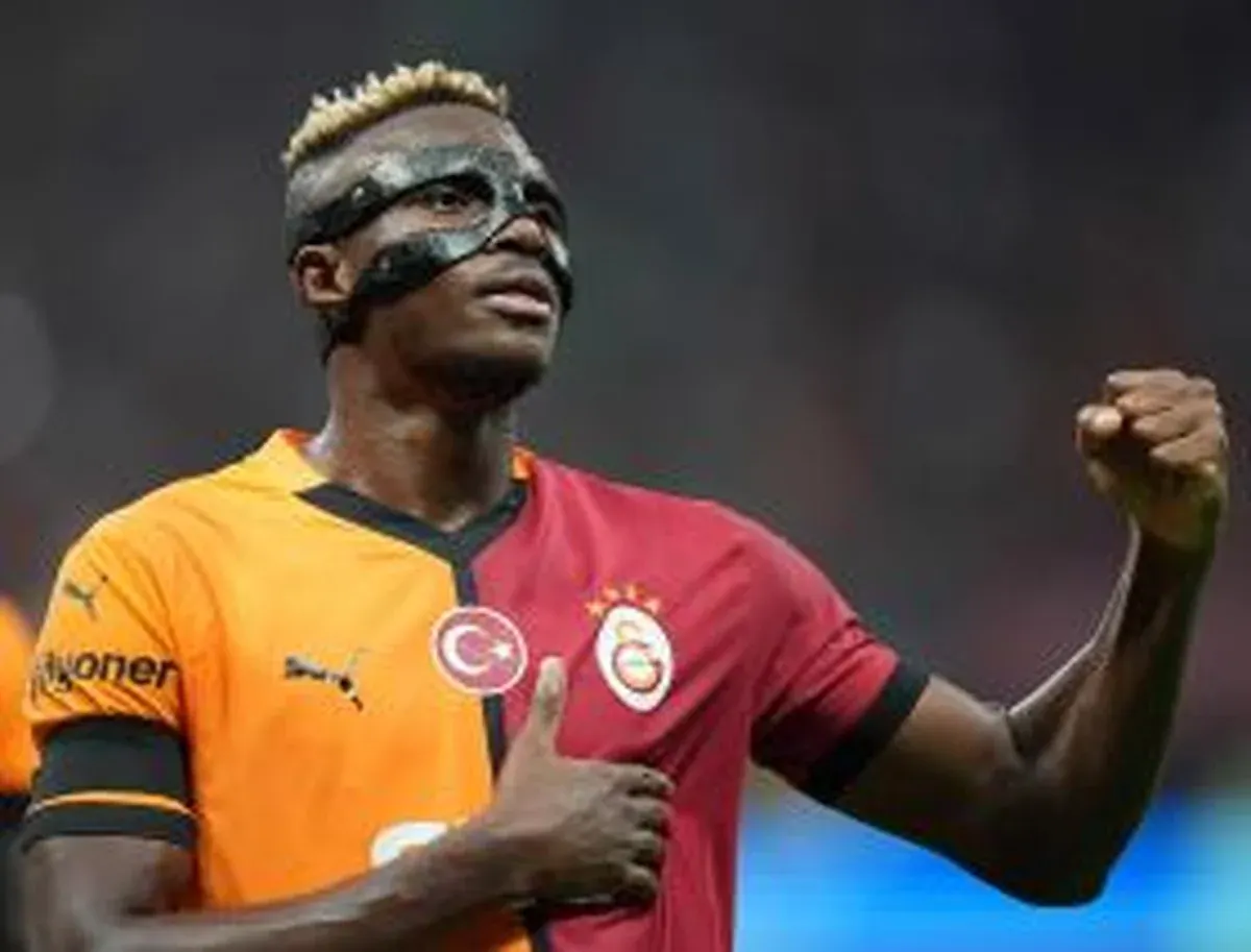 Galatasaray's title-clinching game: Osimhen wins MOTM despite setting three unwanted records