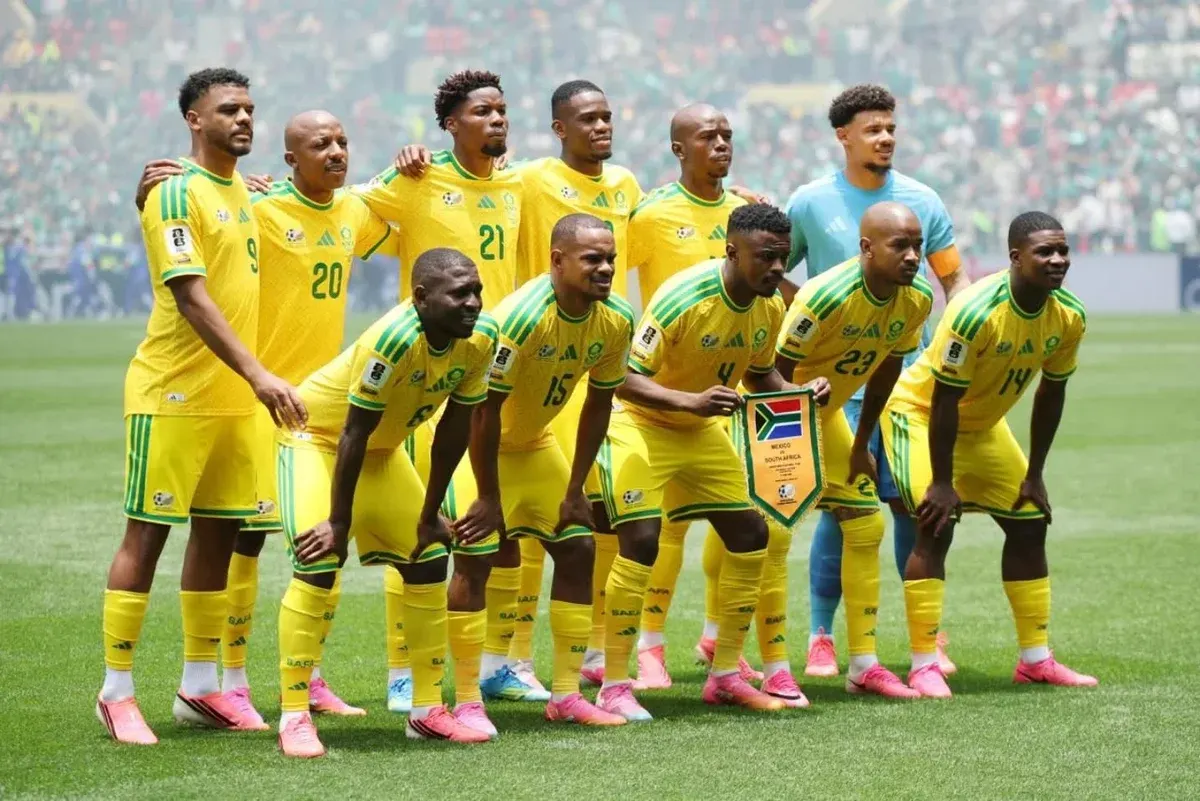 'Play South African football' - Akpeyi sends message to Bafana Bafana coach after defeat to Mexico