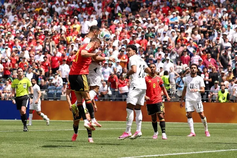 Belgium and Egypt draw 1-1 in World Cup group game