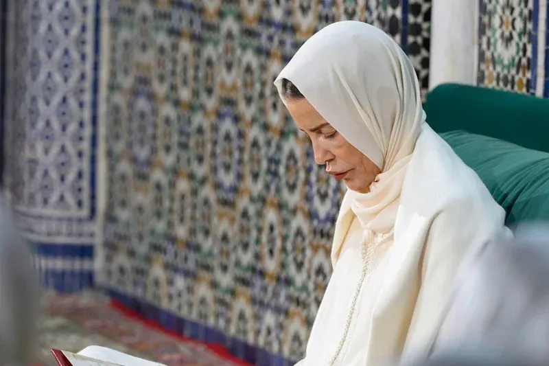 Princess Lalla Meryem Represents King at Funeral of Bernadette Chirac