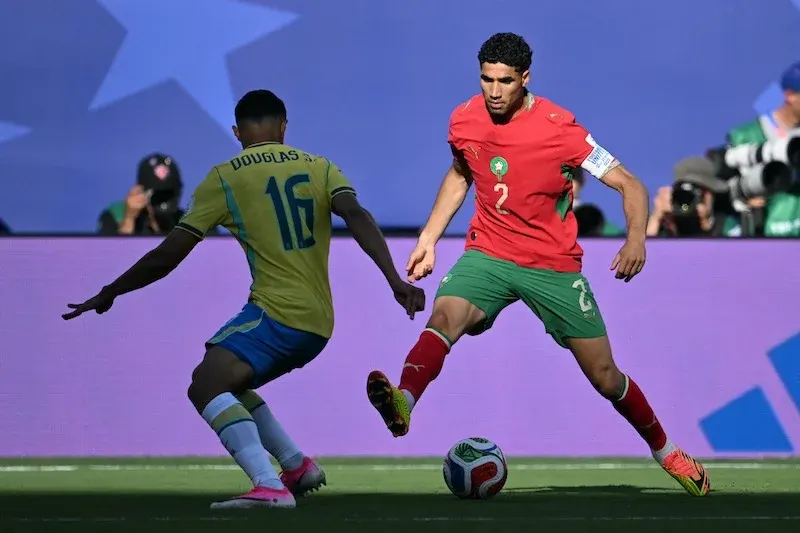 Hakimi becomes Morocco’s most-capped World Cup player