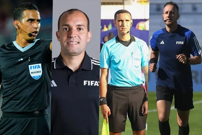 Get to know the Moroccan match officials selected by FIFA for the 2026 World Cup