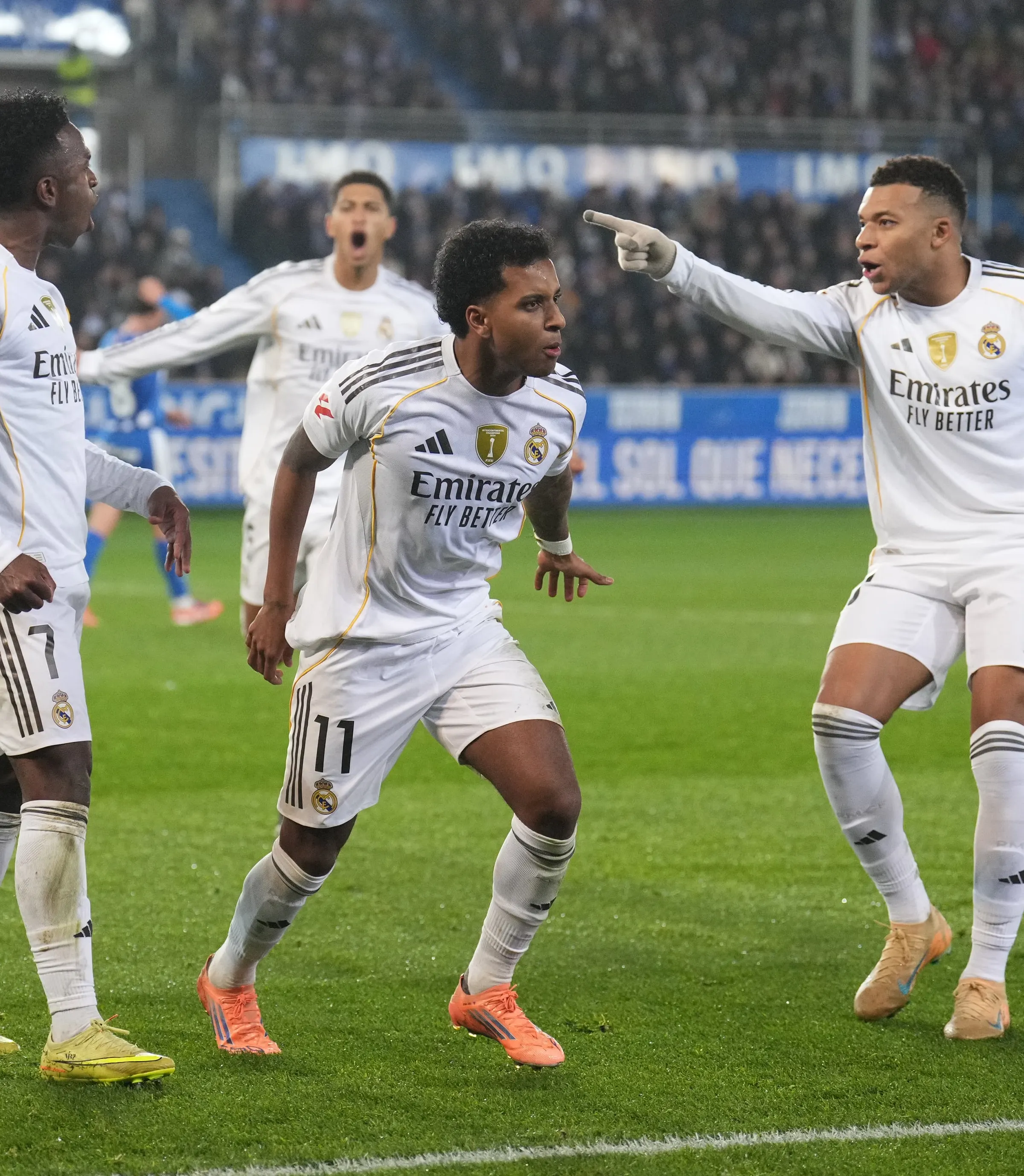 Florentino Perez fuels tensions between Kylian Mbappe and Vinicius Junior – “He is our best player”
