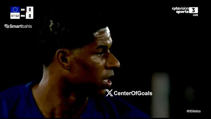 WATCH: Marcus Rashford strikes first El Clasico blow for Barcelona lead before Ferran Torres adds second