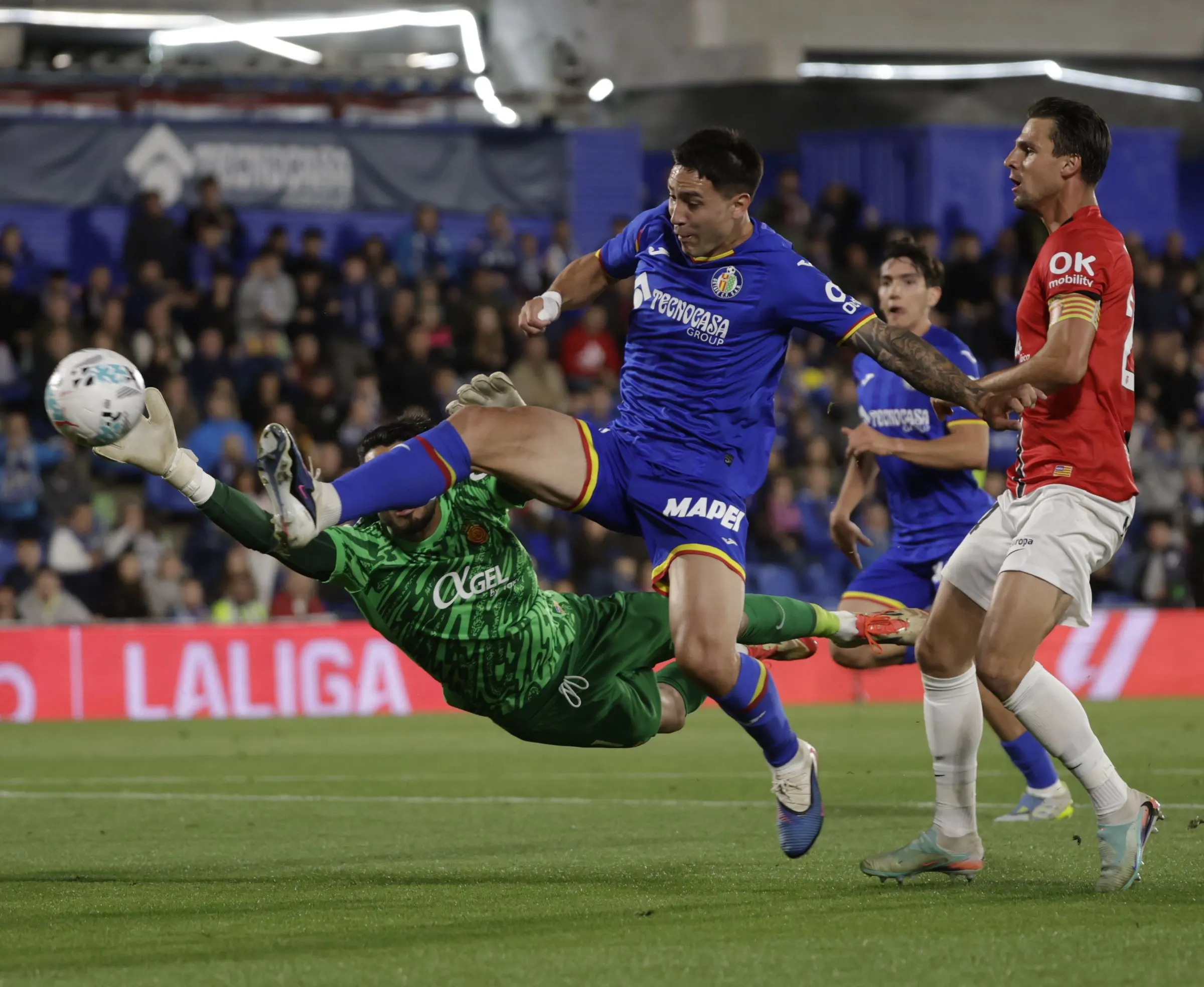 Getafe punish RCD Mallorca for rookie mistakes and take giant step towards Europe
