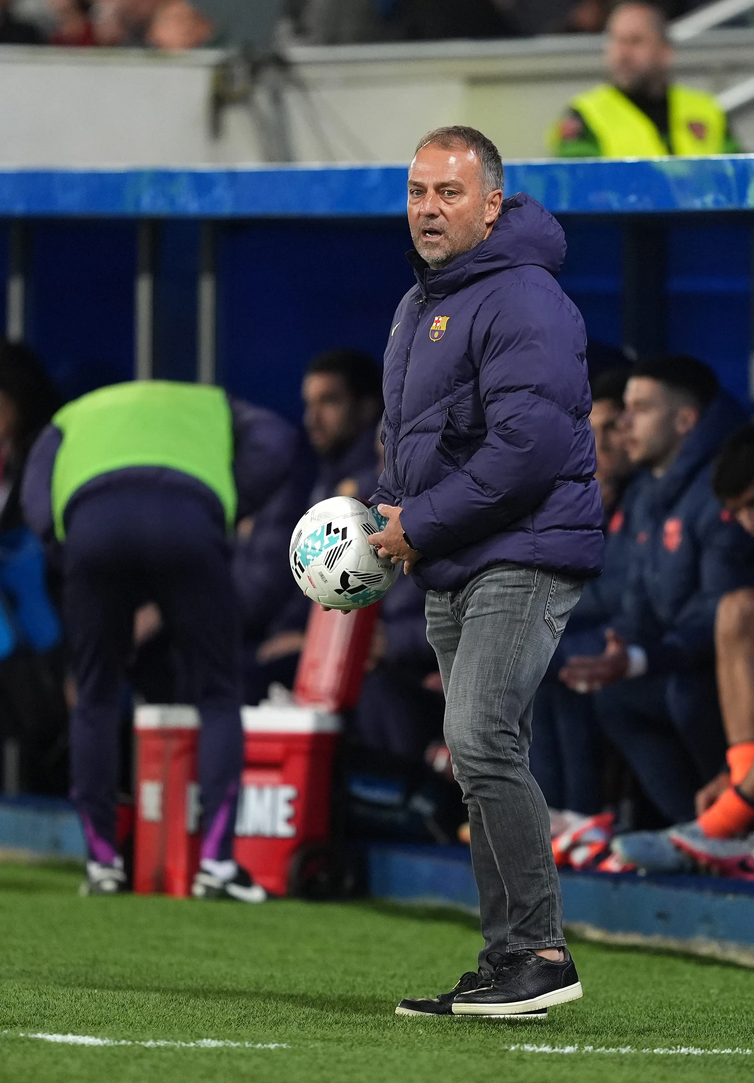 Hansi Flick pleased with performance of Barcelona debutant in Alaves defeat