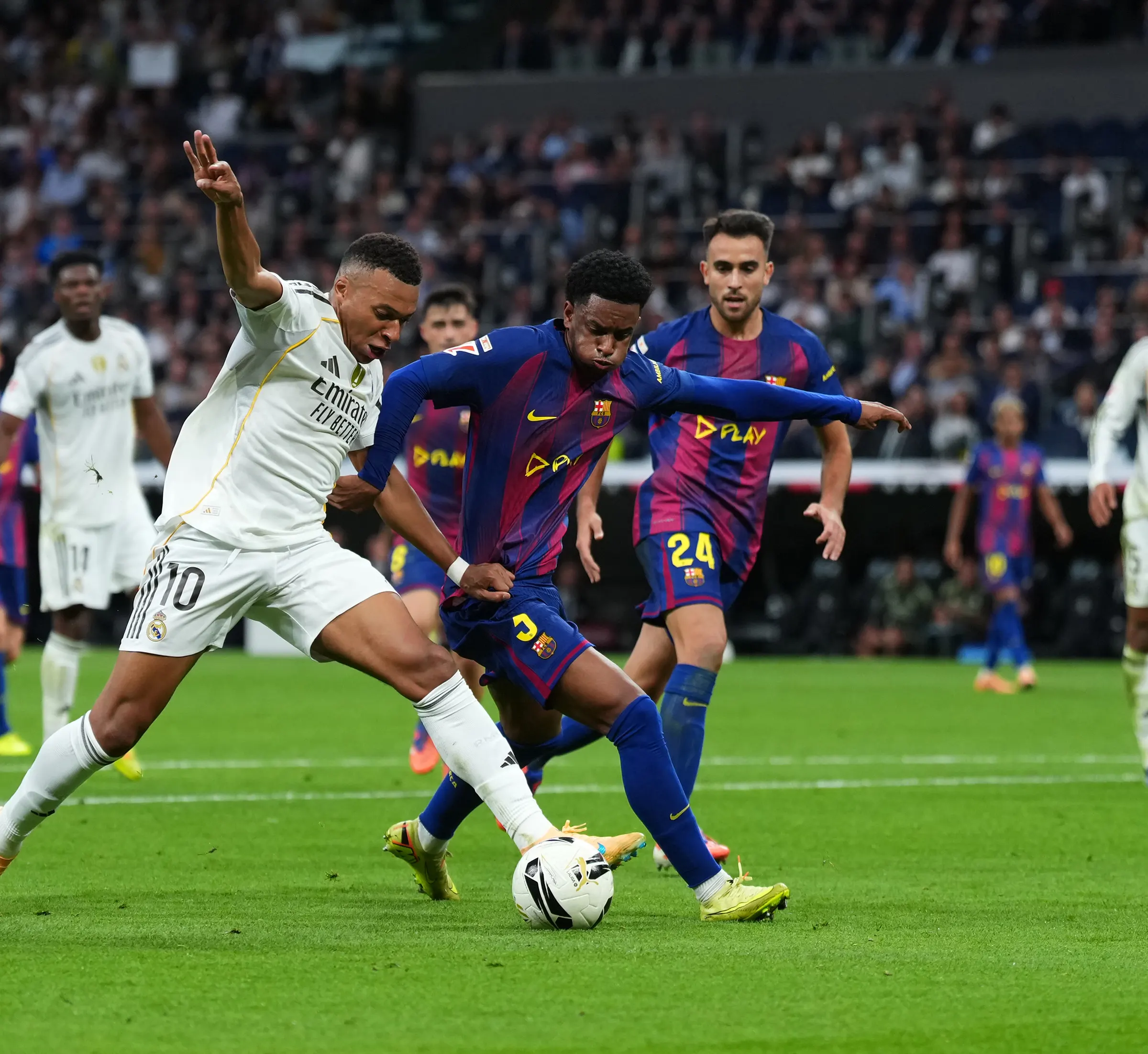 Real Madrid supporters fume at Kylian Mbappe social media post during El Clasico