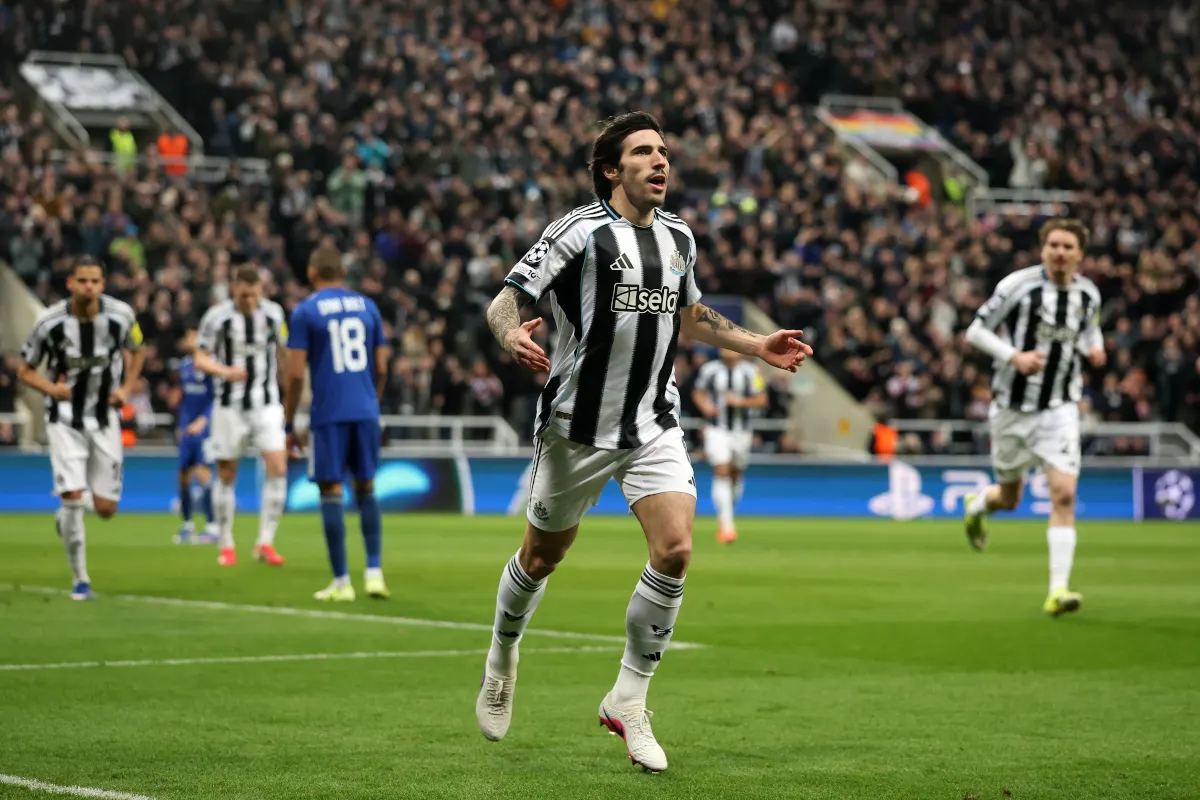 Newcastle reject €92m Tonali offer from Tottenham Hotspur