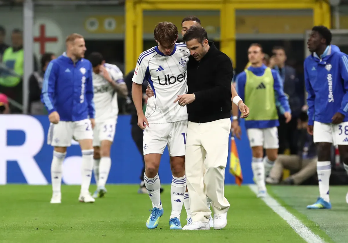 Fabregas: ‘Como season might be over for Nico Paz’