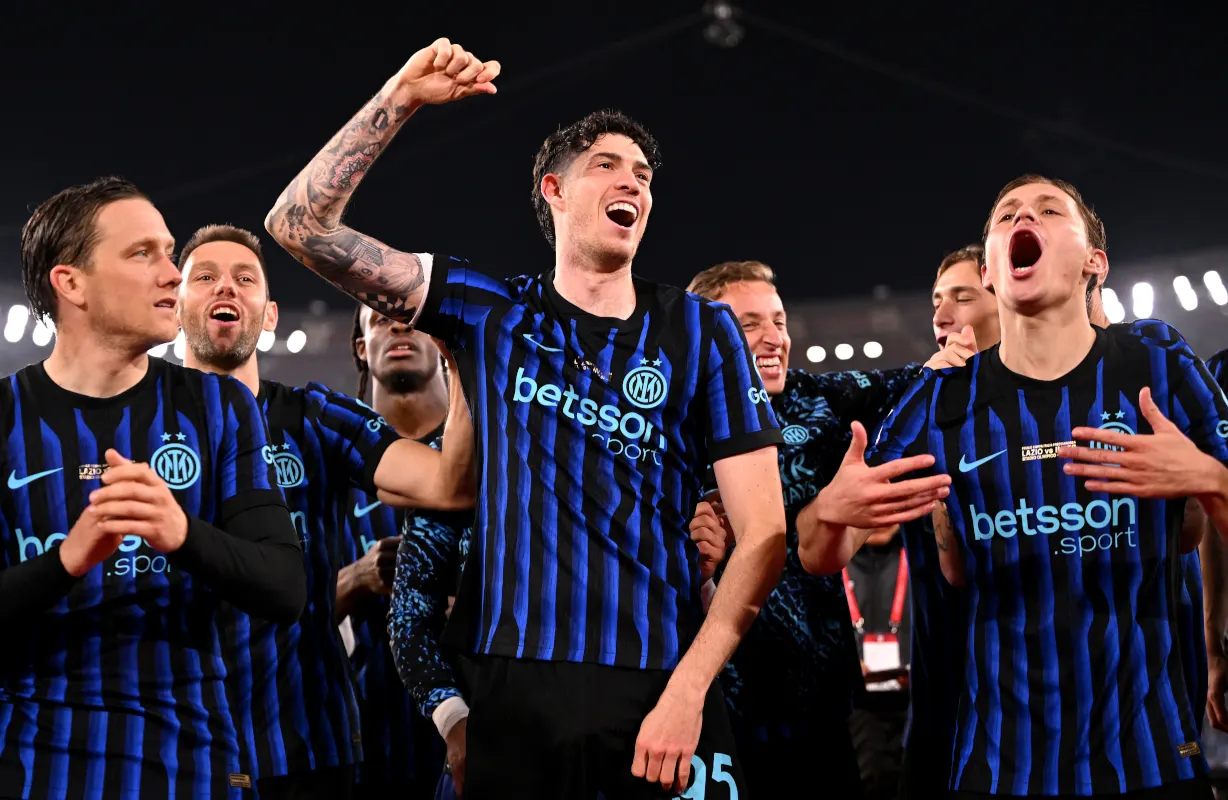 Video: Inter lift the Coppa Italia as they complete domestic double