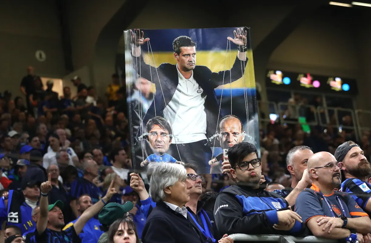 Inter fans mock rivals Milan ahead of Coppa Italia Final