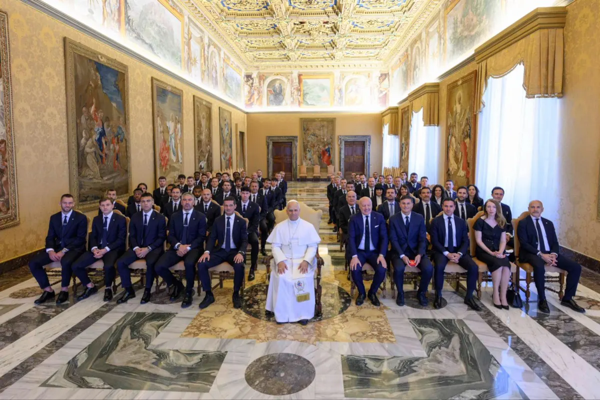 Inter meet Pope Leo and then fans join Lazio boycott
