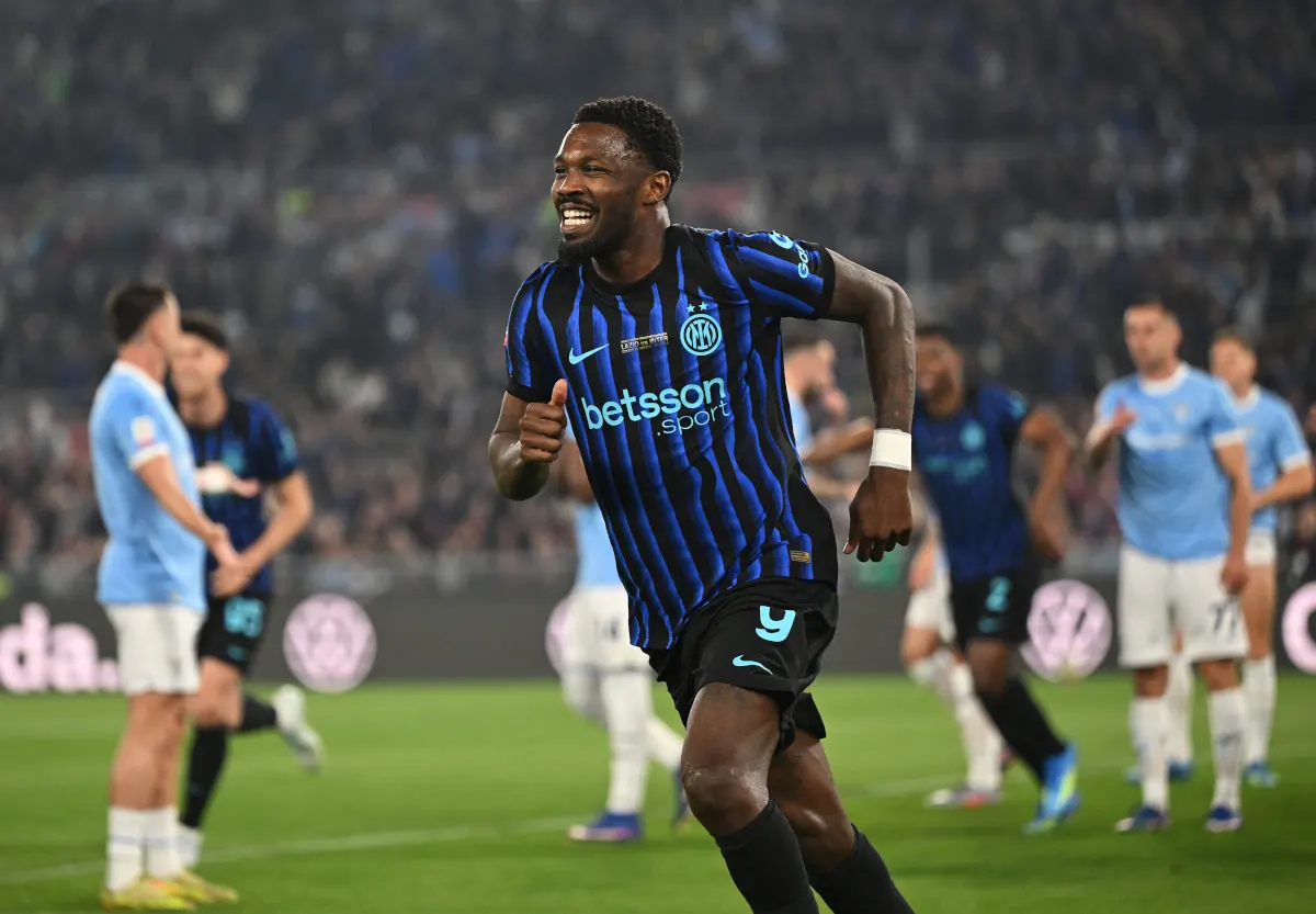 How Inter players reacted to 2026 Coppa Italia final victory: Thuram, Zielinski and more