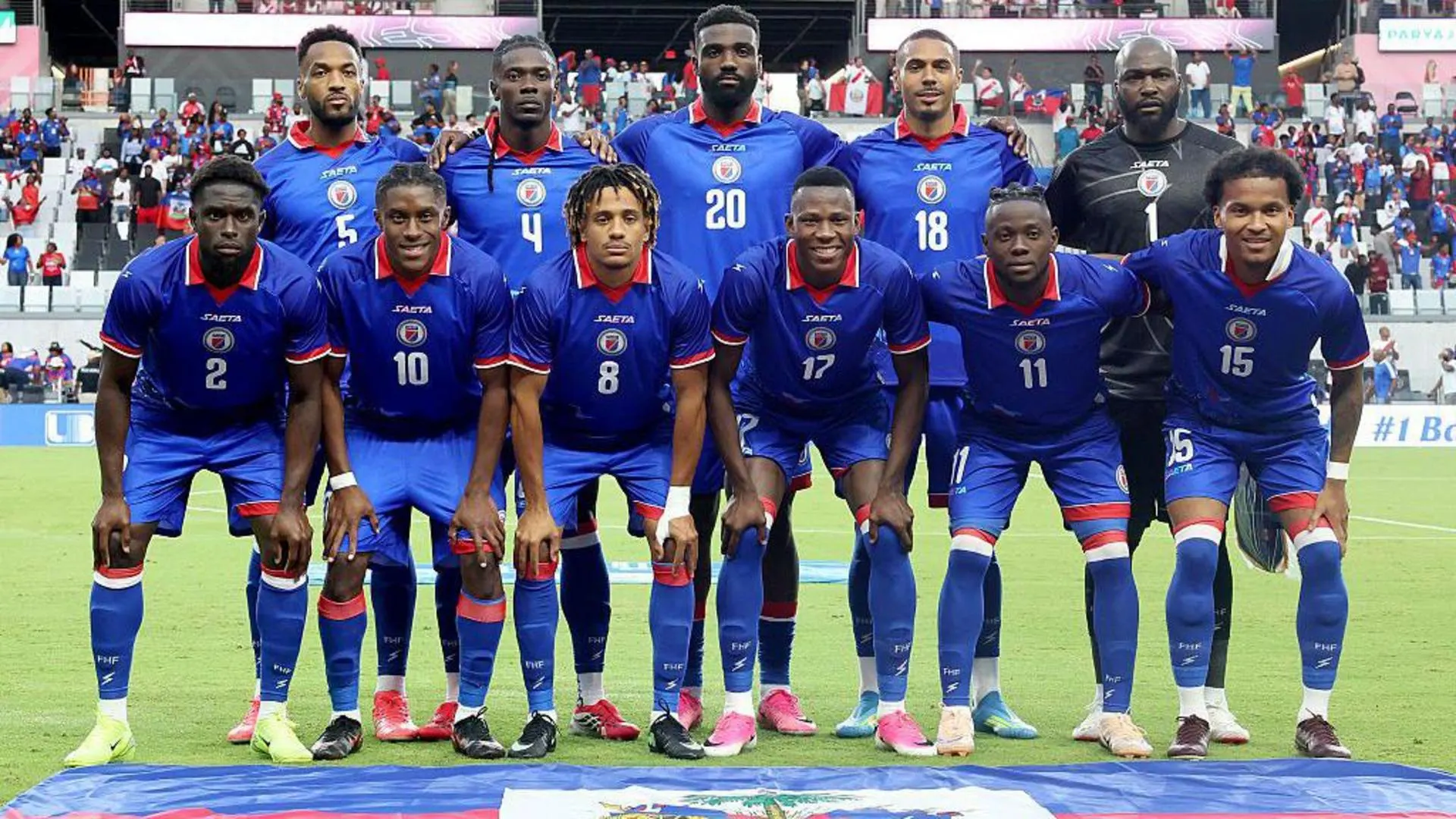 Haiti forced to alter kit design before World Cup opener