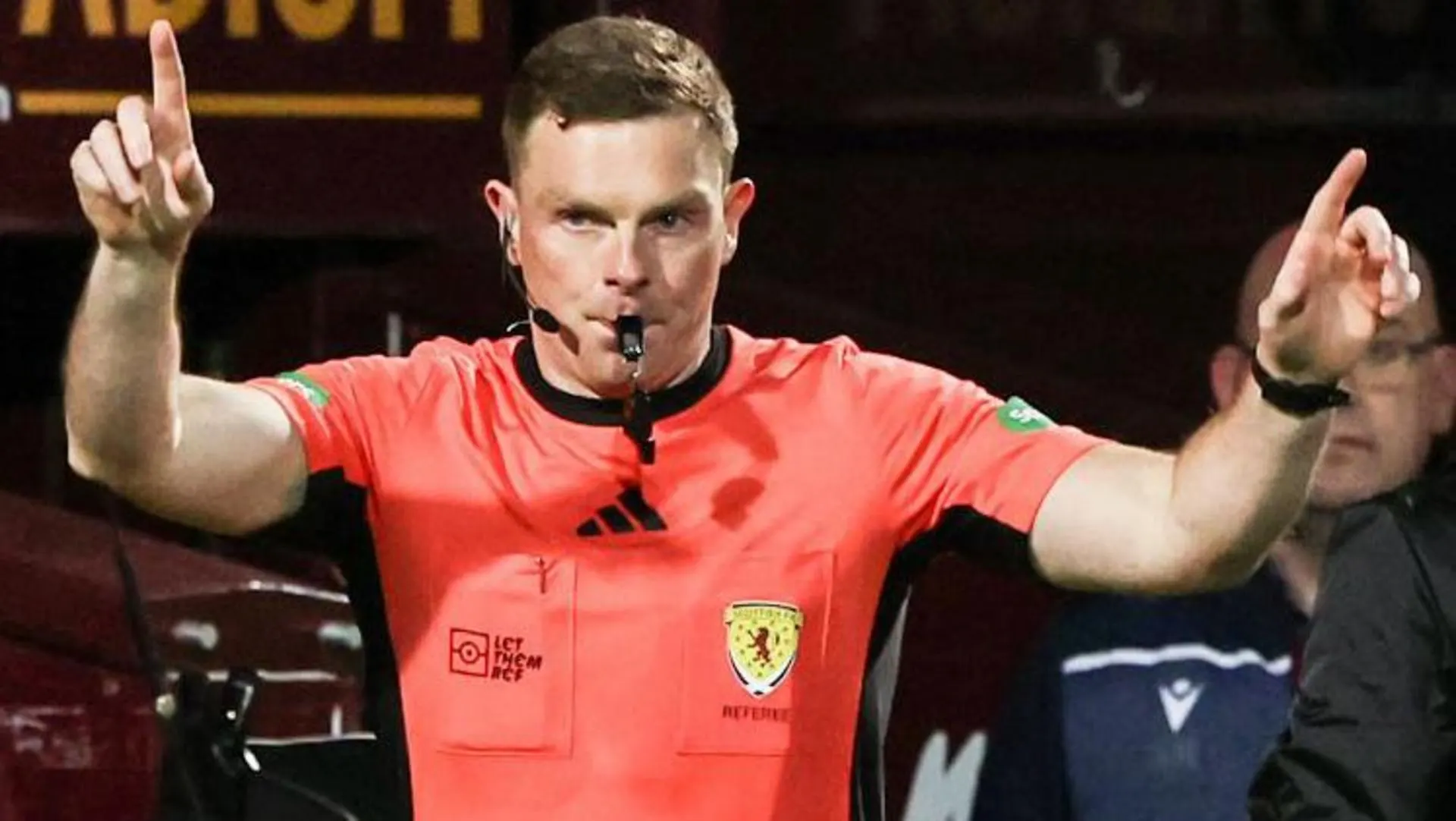 Referee Beaton under police surveillance, says SFA