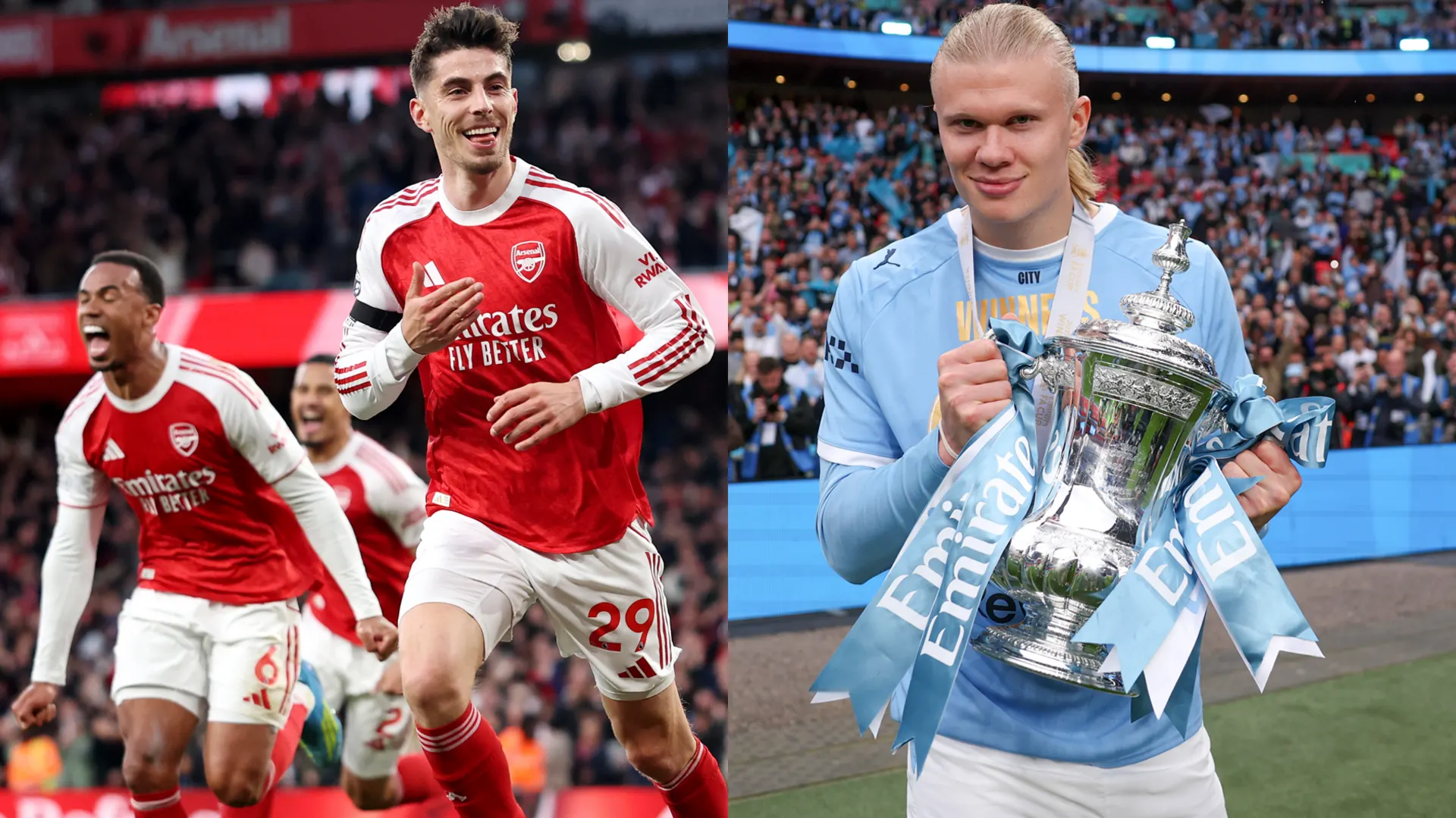 When are Arsenal and Manchester City's parades?