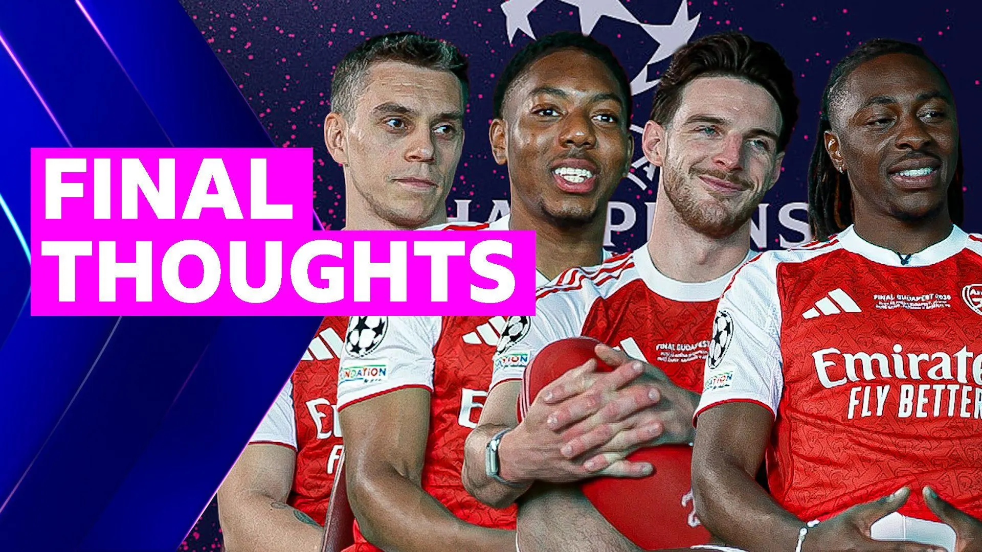 'It's been written' - Arsenal players look ahead to Champions League final
