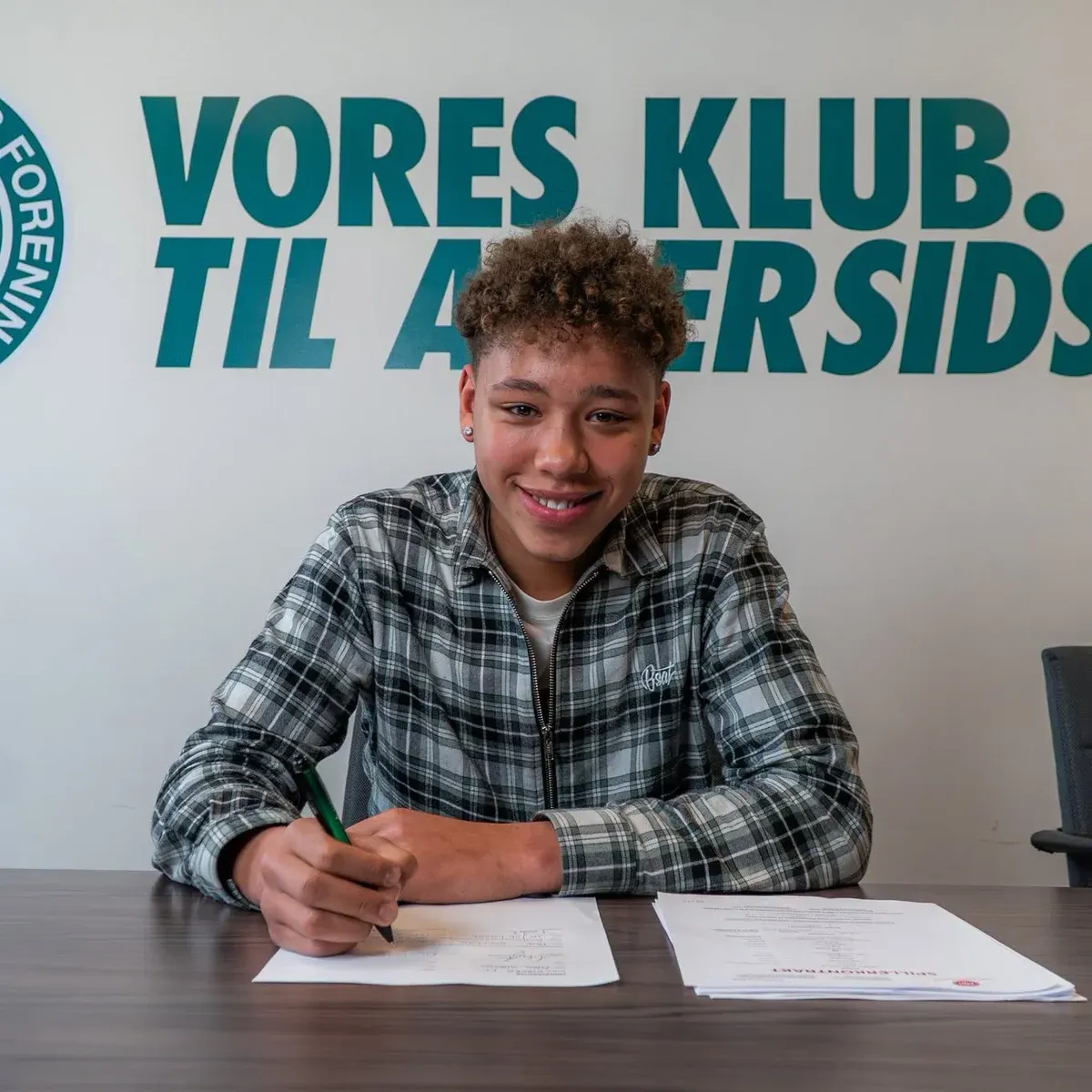 Official: Son of former Super Eagles midfielder signs new deal with Viborg FF
