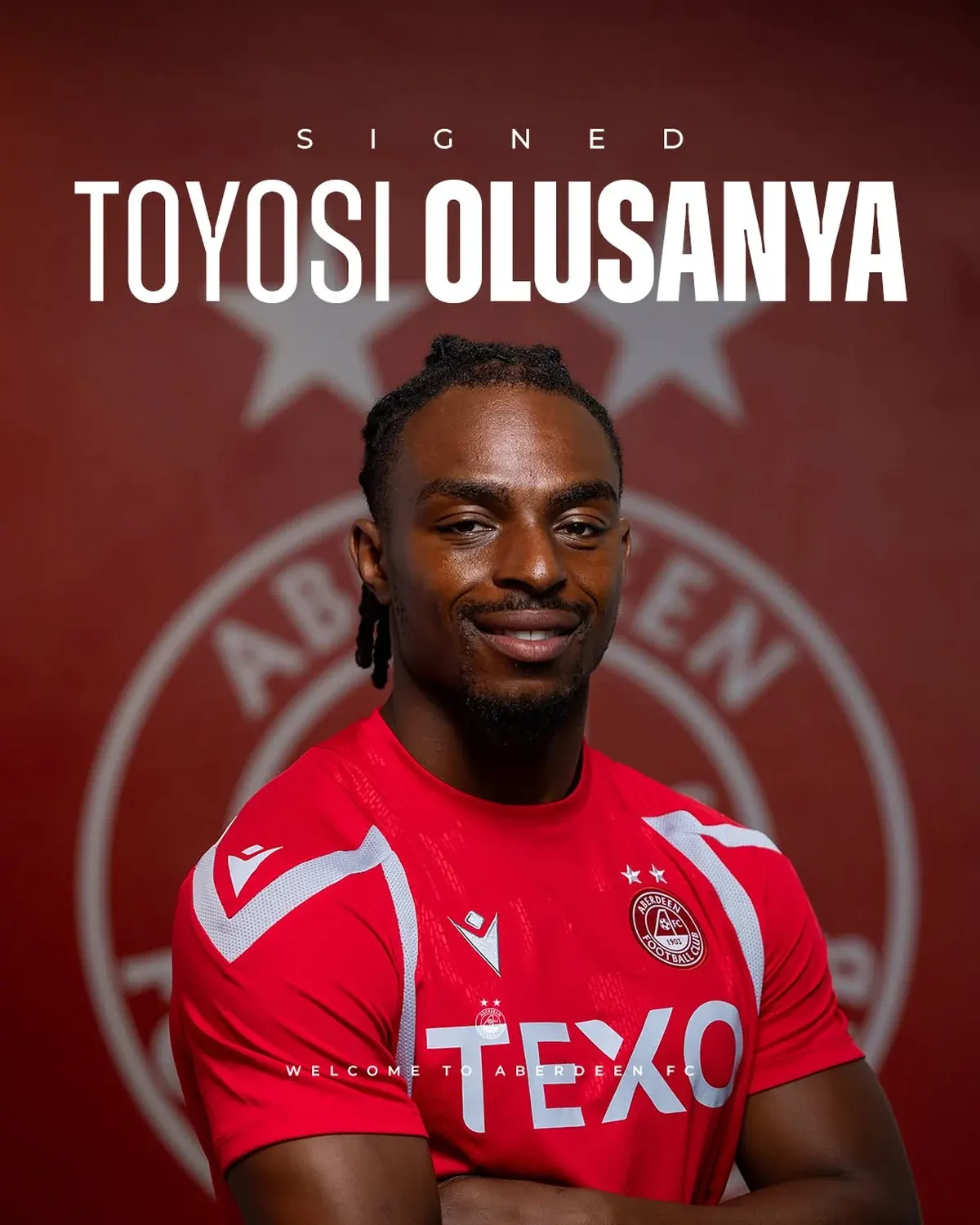 Official: Nigerian striker joins Aberdeen on permanent deal from Houston Dynamo