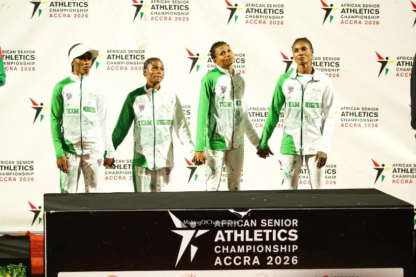 Accra 2026: Nigeria Places Fourth In Overall Medals Standings