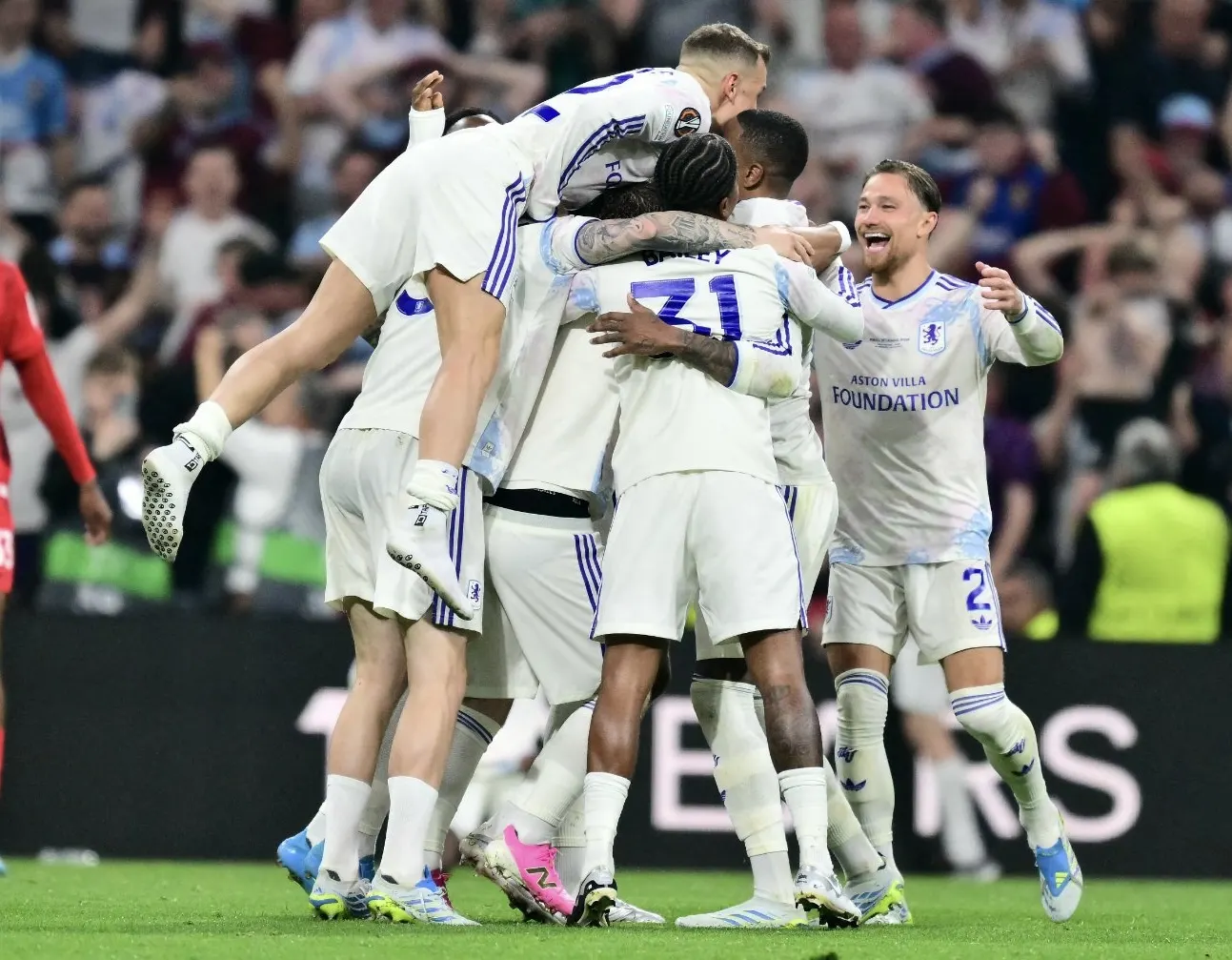UEL: Aston Villa Thrash Freiburg To Clinch First European Title In 44 Years