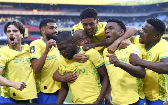 CAFCL: Mamelodi Sundowns Claim Narrow First-Leg Victory Over FAR Rabat