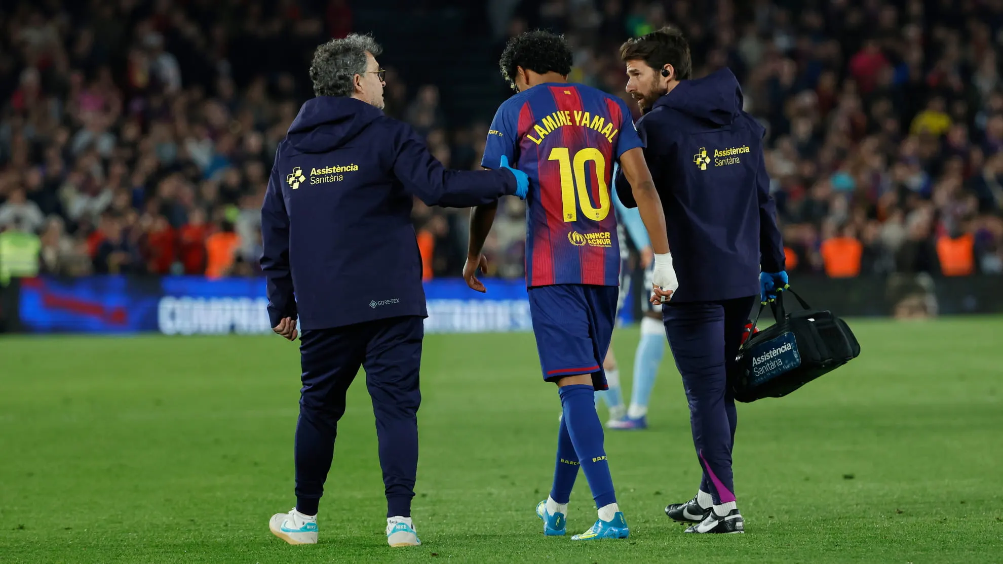 Lamine Yamal after injury threatened World Cup: “I was praying internally it was nothing serious”