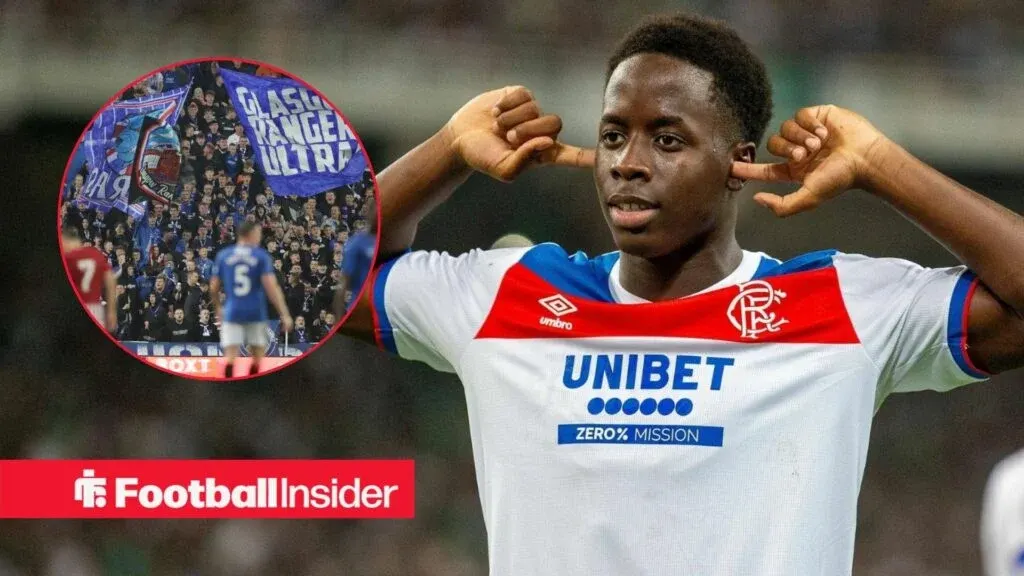 Rangers fans demand Djeidi Gassama’s contract is ‘ripped up’ after star shares ’embarrassing’ photo