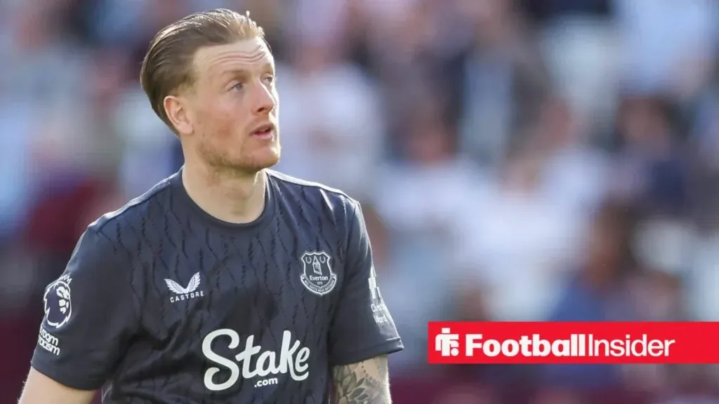 Jordan Pickford to fume as Everton star falls down pecking order for Premier League award