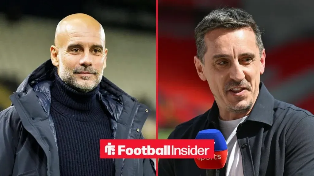 Gary Neville reacts instantly to Pep Guardiola exit news, shares Man City conspiracy theory