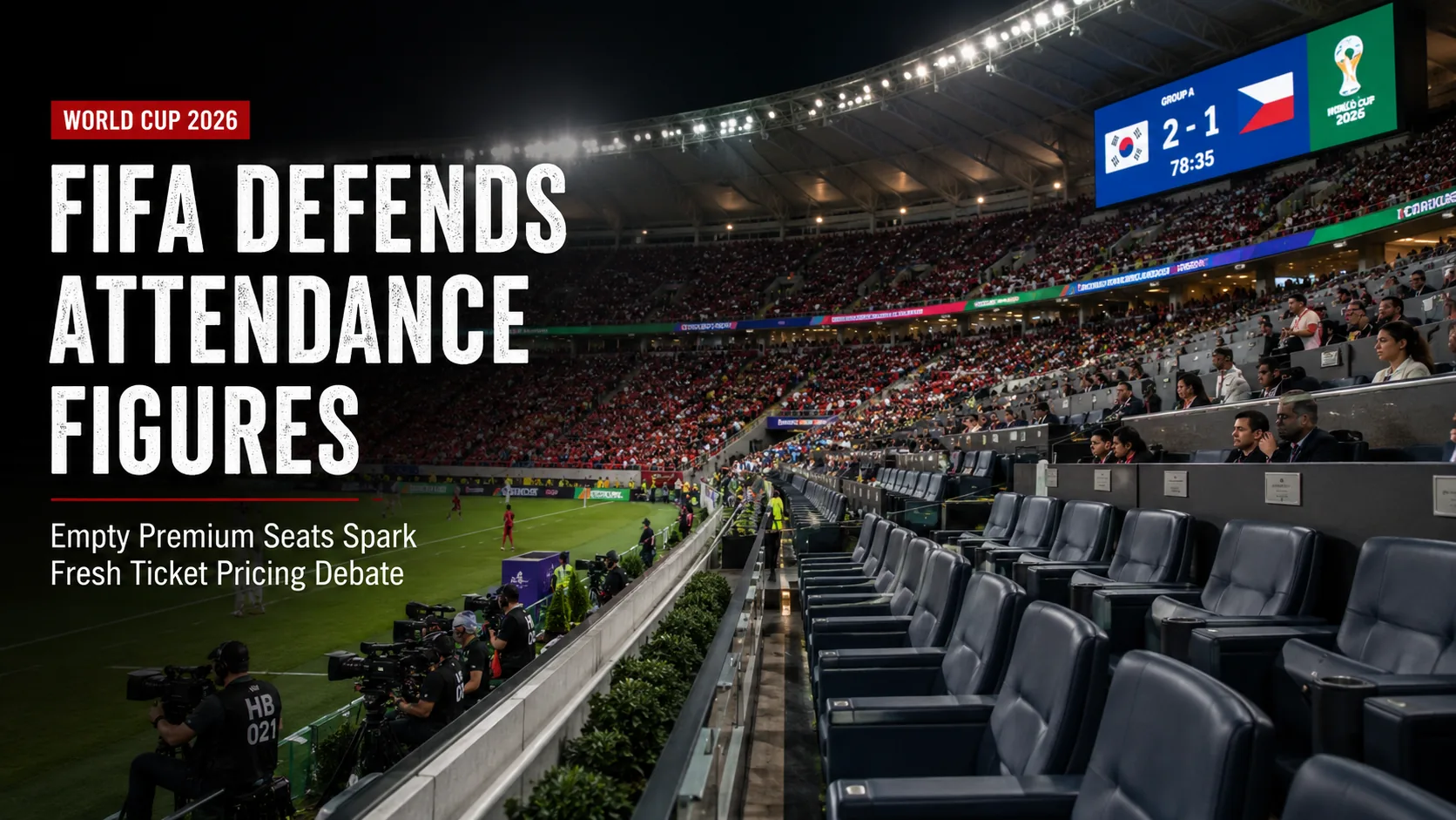 FIFA Stands By Guadalajara Attendance Count as Empty Seats and Ticket Pricing Reignite Scrutiny